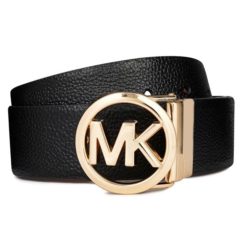 mens black michael kors belt|Michael Kors belt buckle.